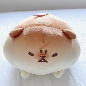 Yeast Ken - PakuPaKu Shiba Bread Dog Sakura Soft Plush - Kawaii Toy Gift (NWT)